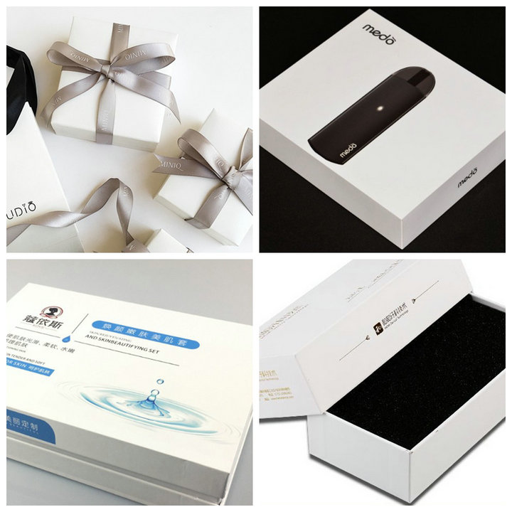 White cardboard 