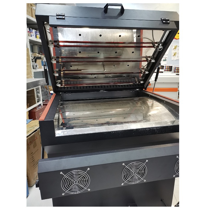 Dtf Powder Shaker Machine A1 DTF Oven With Pet Film Heating And Paper Take-In System