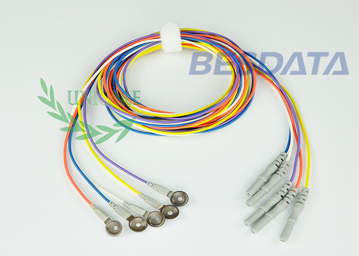 Silver Chloride EEG Electrodes For Different EEG Medical Equipment E04010001