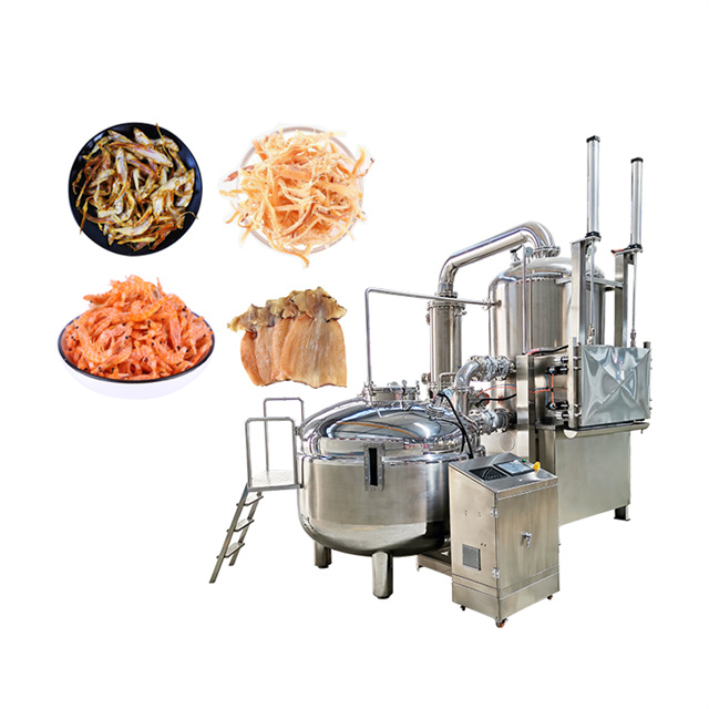Banana Chip Vacuum Frying Machine Low Oil Contain Potato Chips Deep Fryer