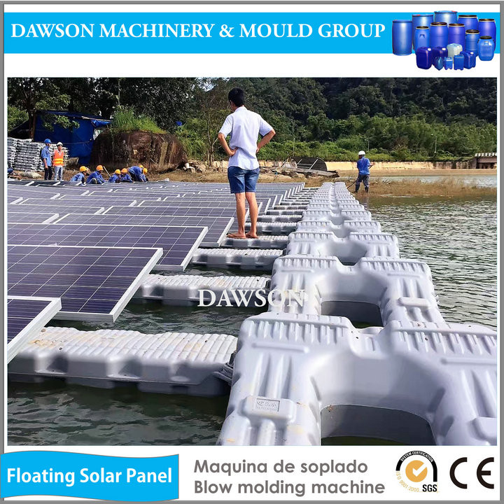 Floating Solar Panels Power Energy System Making by Blow Molding Machine