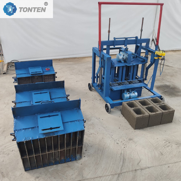 Powerful Portable Brick Forming Machine Easy Assembly Feature Fine Quality Brick