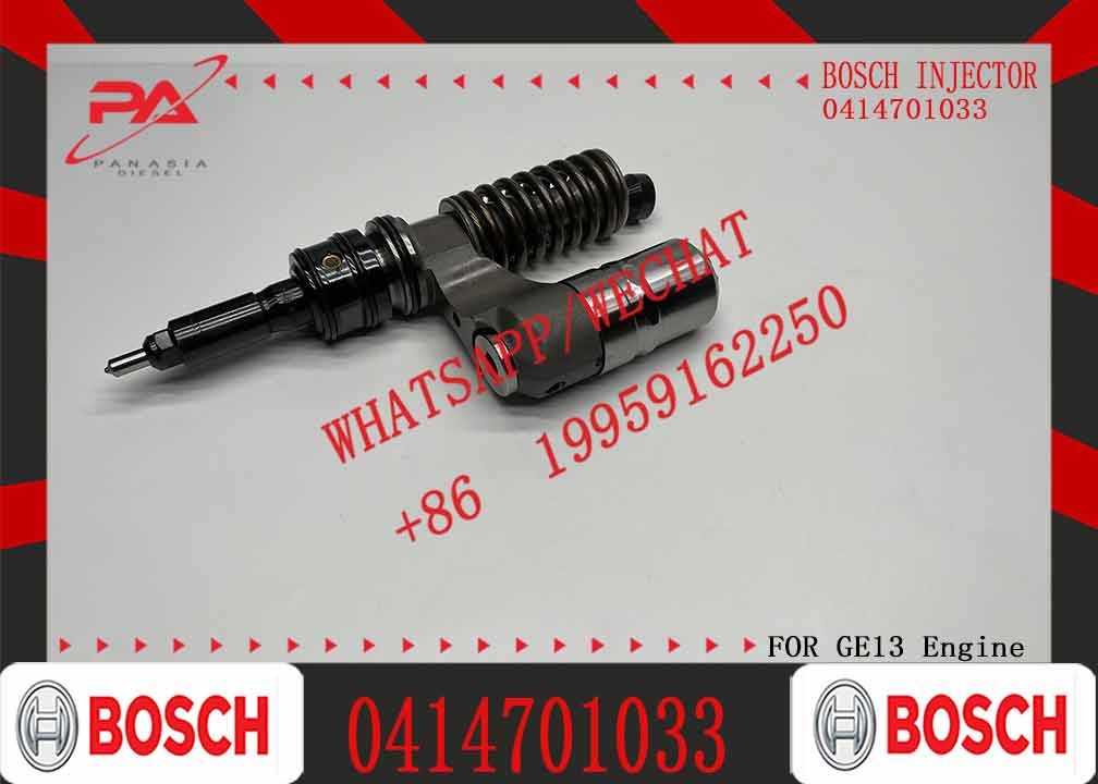 GE13 Fuel Injector Assembly 0414701033 109962-0021 109962-0062 109962-0041