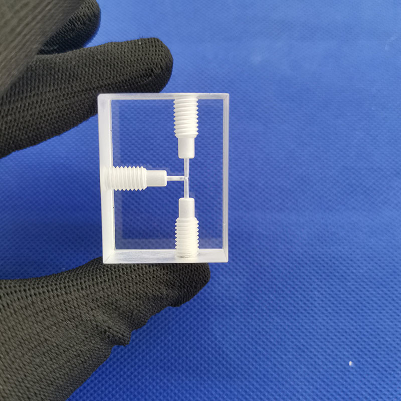 Transparent Thick Quartz Glass Plate Flat Sheet High Temperature For Injection Molding