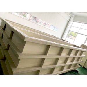 SUS304 Reinforcement Electroplating Tanks For Oxidation Equipment Line