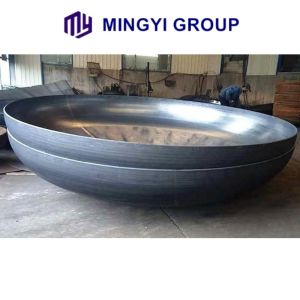 China Equal Pressure Vessel Spherical Dish End Head with Customized Material and Dimensions on sale