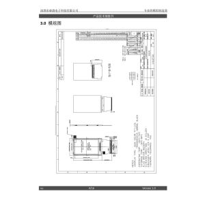 2.8 Inch TFT LCD Display Screen with R61509V Driver at and 240*400 Resolution