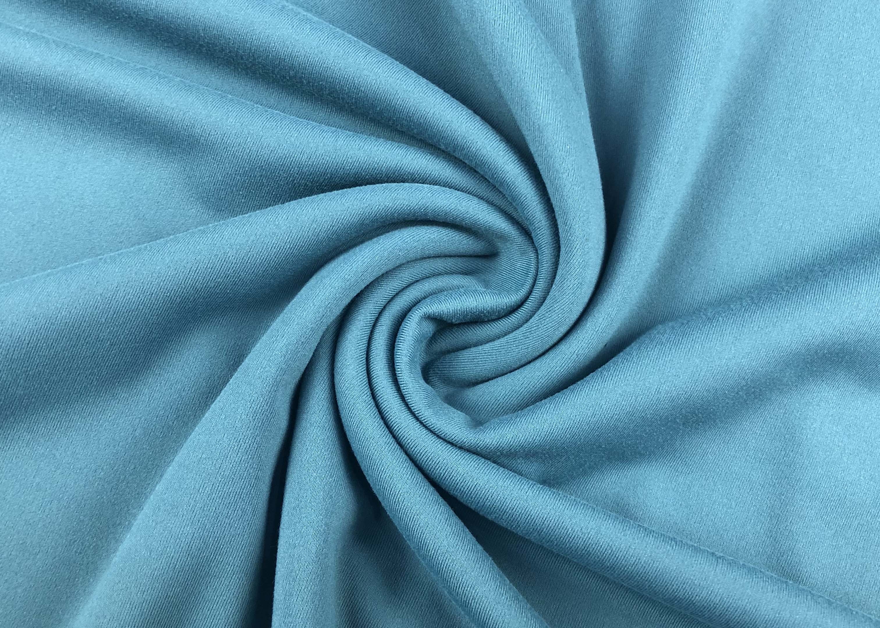 Soft Brushed Microfiber Yoga Polyester Spandex Fabric Tear Resistant