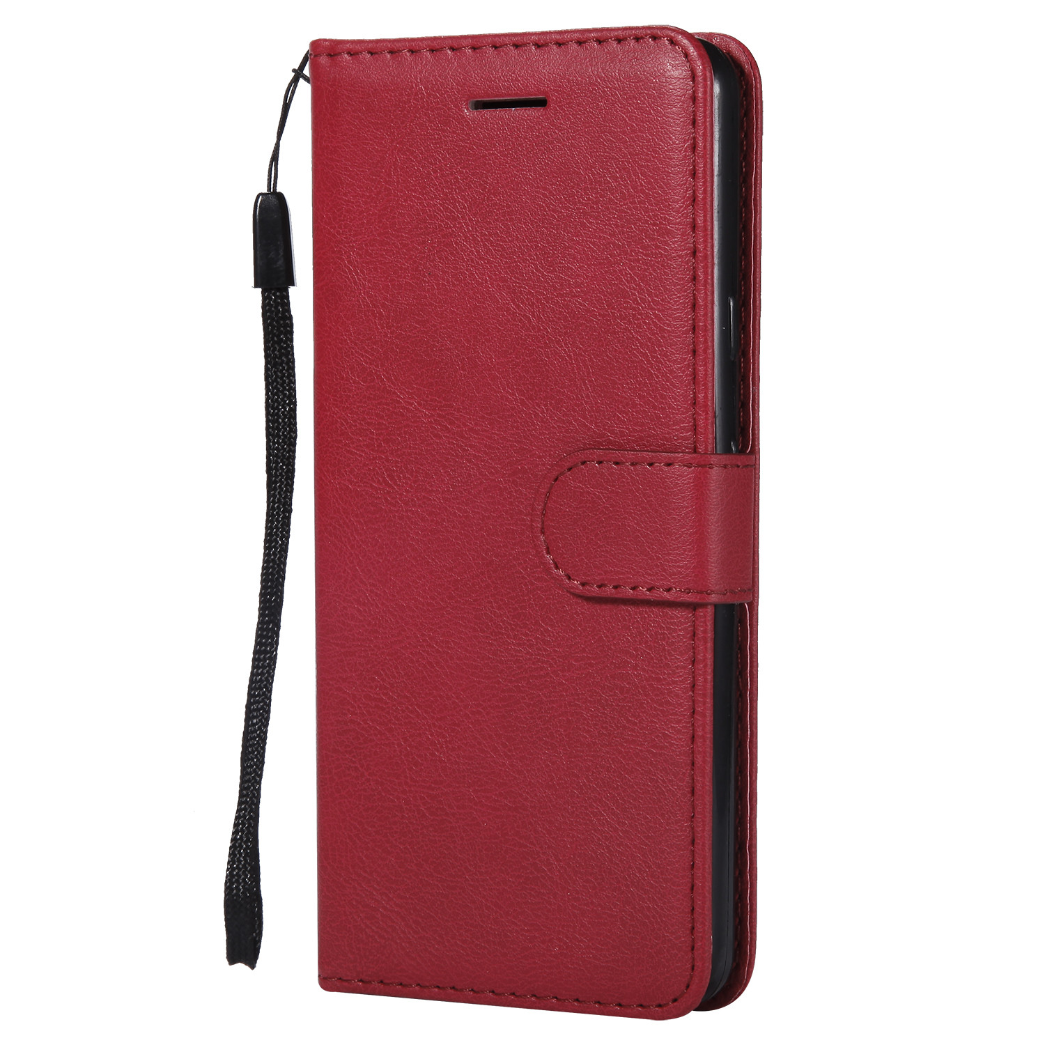 Pixel 2 Pure Color Leather Wallet Protective mobile phon Case with Card Slots