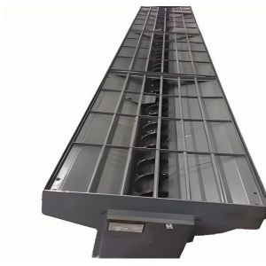 Customized Rubber Chip Particle U-Shape Auger Conveyor