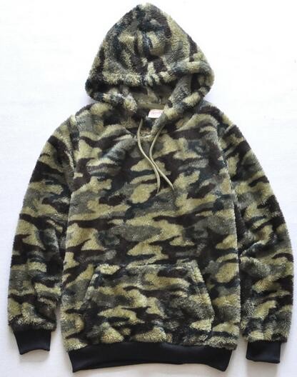 Casual Womens / Mens Oversized Pullover Hoodie Camouflage / Leopard Printed
