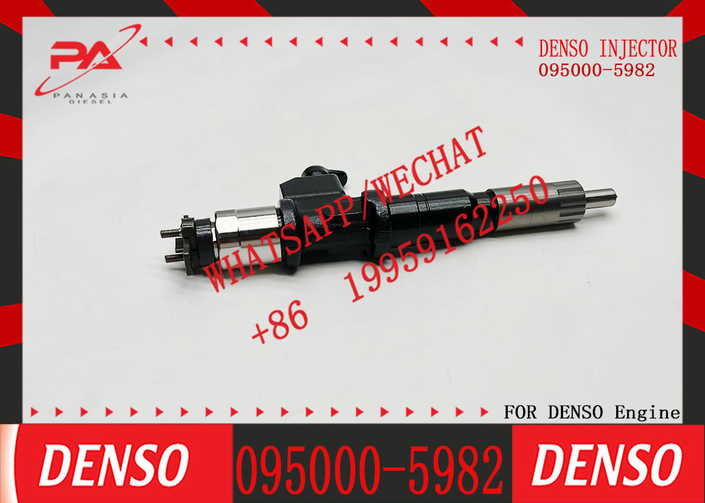 Diesel Engine Parts Common Rail Injector 095000-5982 095000-5984 8-97603099-2 095000-6300 095000-6301 095000-6302