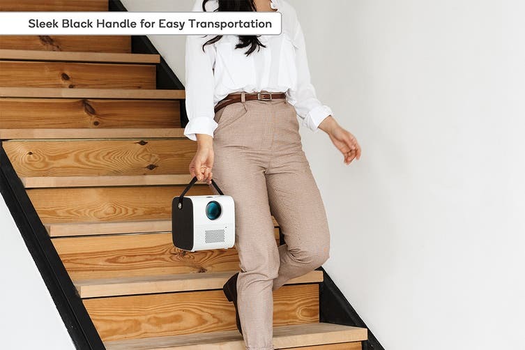 Q3 Mini Portable Android Smart Projector 720P Classic Handle Easy Carry