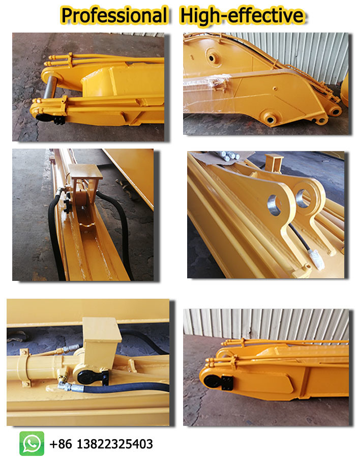 18m Long Reach Excavator Boom Heavy Equipment Long Arm For Cleaning Riverbed
