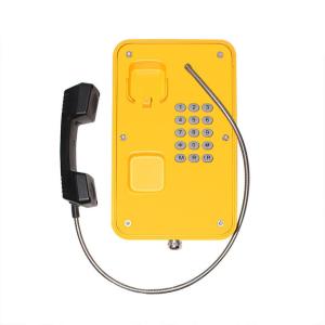  PoE Outdoor SIP Phone Moisture Resistant With Emergency Buttons Manufactures