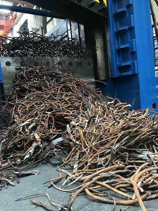 Vertical Gantry Hydraulic Iron Cutter Metal Shears Machine Scrap