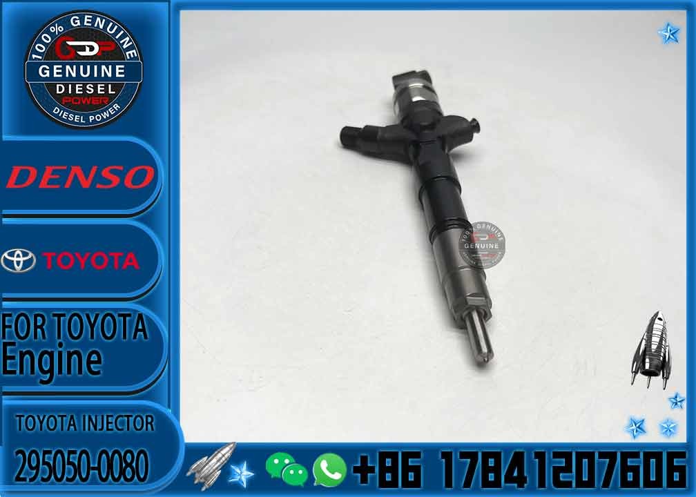 Common rail injector 295050-0080 23670-30390 095000-7040 095000-7790 095000-7800