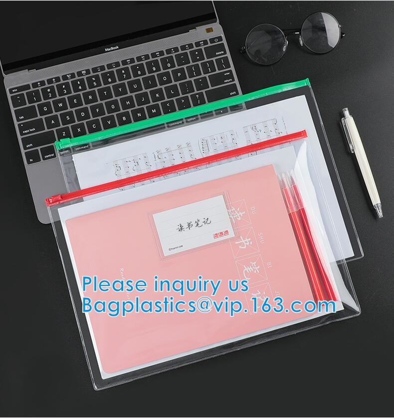 Biodegradable Slider Zipper Vinyl k Bag Slider Zipper Beach Vinyl Toiletry Zipp PVC Snap Closure