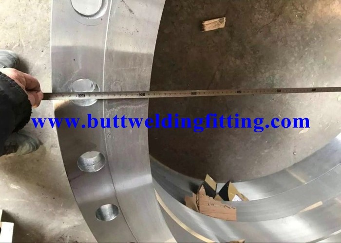 Bright ASTM A105 Forged Steel Flanges For Pipeline And Valves Connection