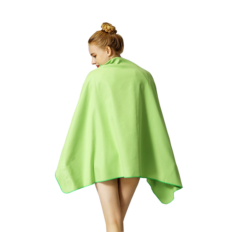 wholesale suede microfiber perfect travel sports towel custom printed logo