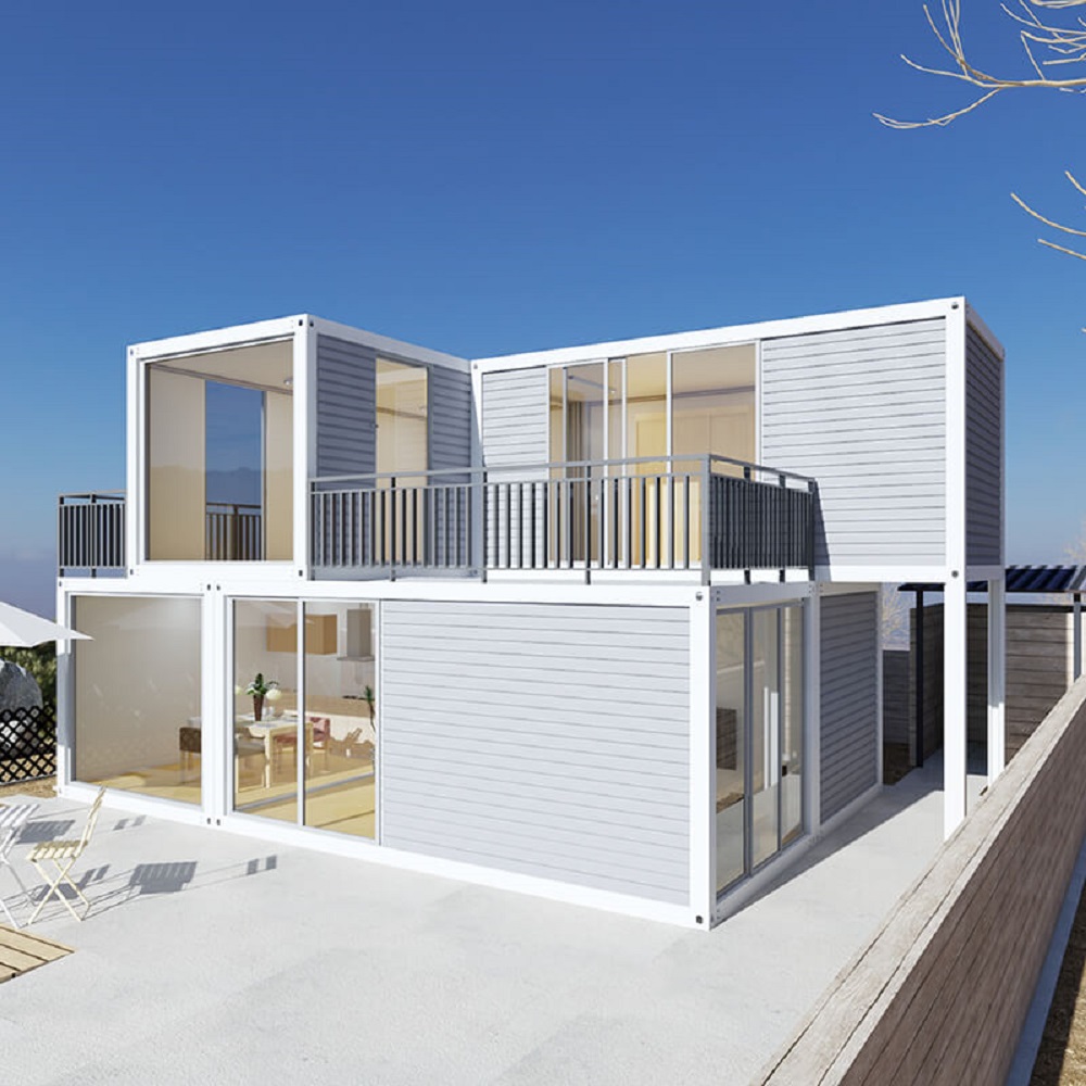 Office Sandwich Panel House Prefabricated Container Restaurant with Kitchen Materials
