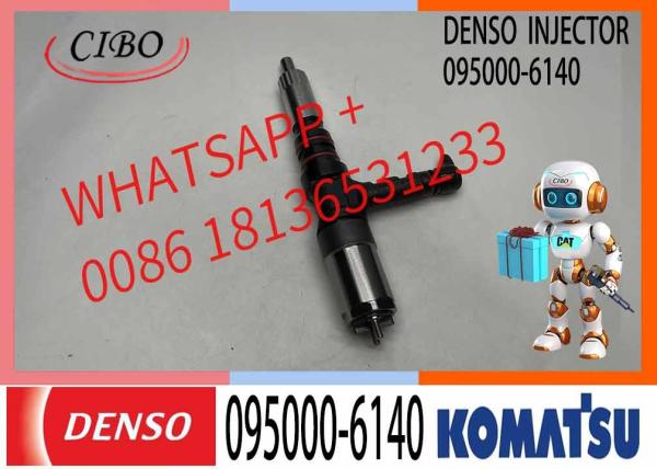 Neutral New Fuel Injector 095000-6140 6261-11-3200 For Komatsu PC800-8 Excavator
