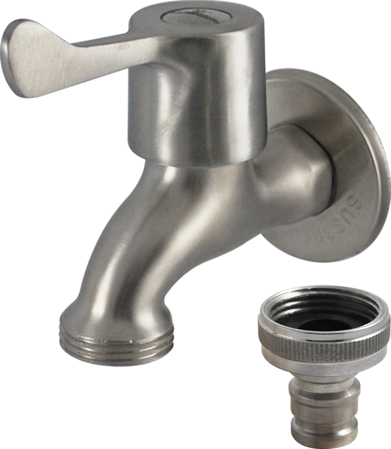 Classic Bathroom Basin Faucet With Single Handle Polished Chrome 304 Stainless Steel