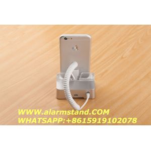  COMER anti-theft alarm display holders for handsets stands with security and price tags acrylic base Manufactures