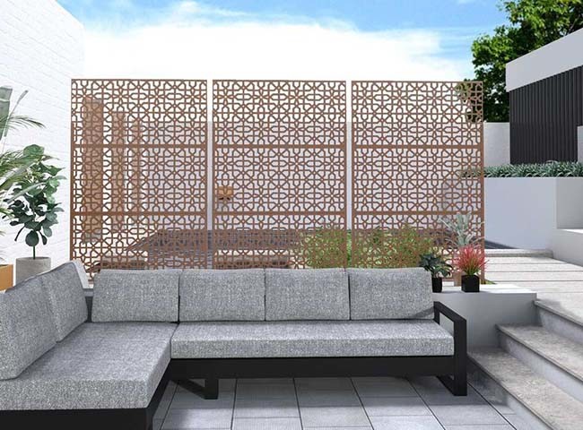 Laser Cutting Perforated Metal Panels With Creative abd Contemporary Patterns