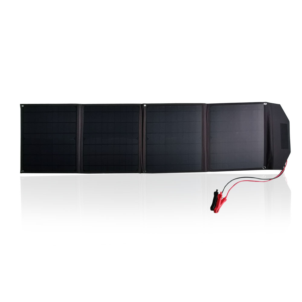 Lightweight and Powerful 50w Folding Solar Kit for Portable Solar Charging on the Go