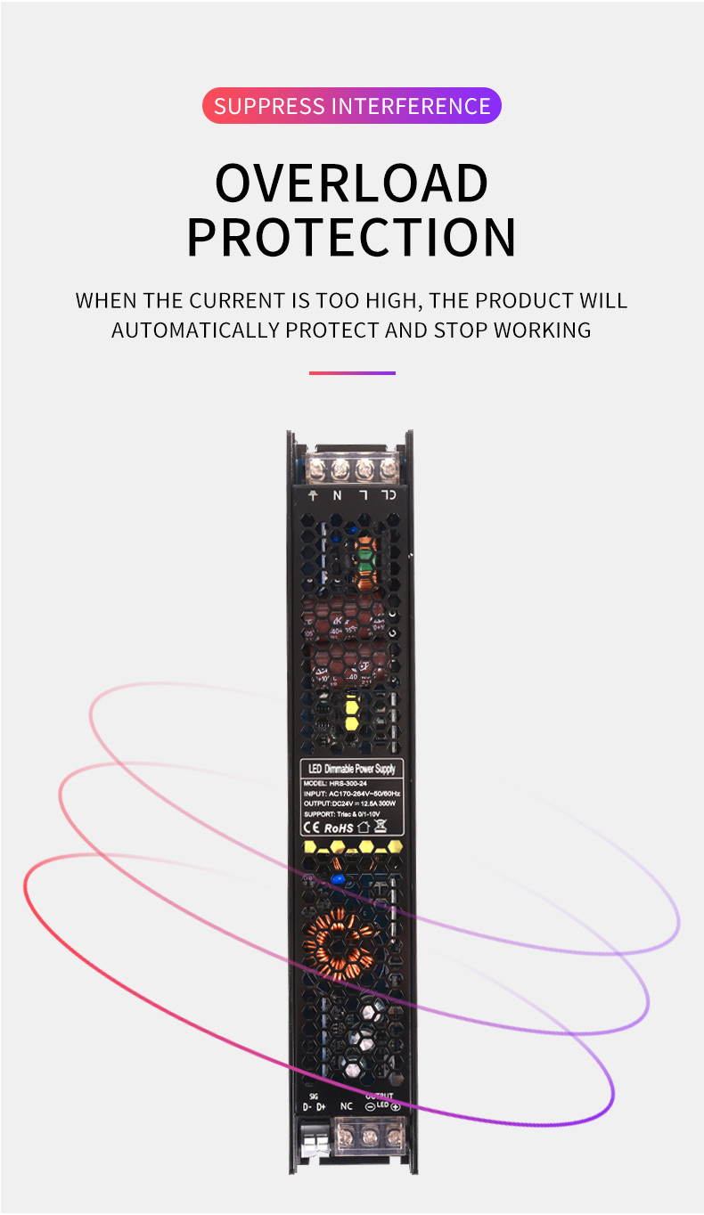 DALI Dual Color Temperature Dimming Power Supply 60W 100W 150W 300W Vigorously