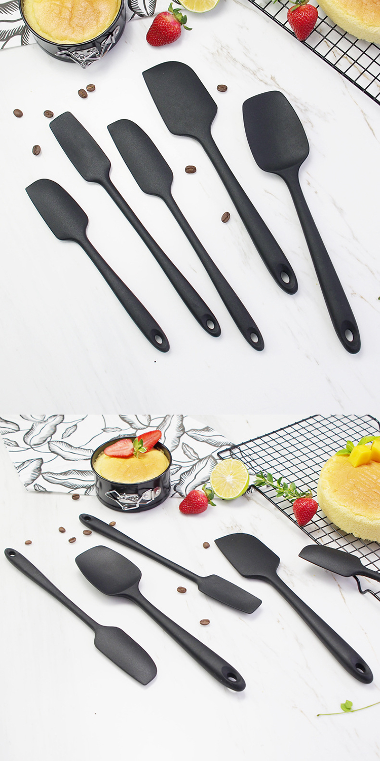 OEM Logo Food Grade 5 Piece Silicone Utensil Set