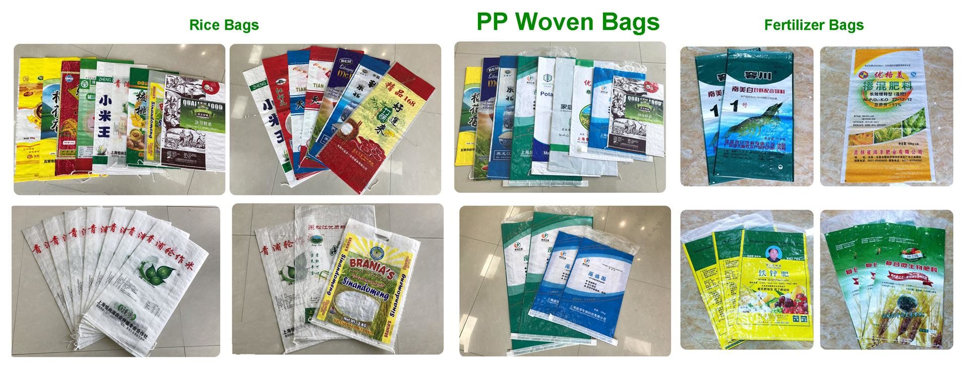 25KG PP Woven Rice Bag
