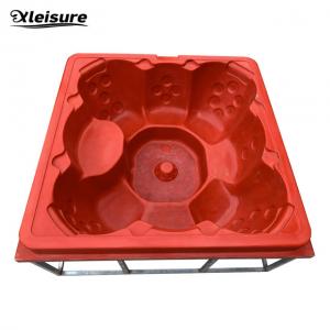  8-person all-seater square hot tub mould for wood-fired hot tub, hot tub with wood burner, hot tub with a stove bathtub Manufactures