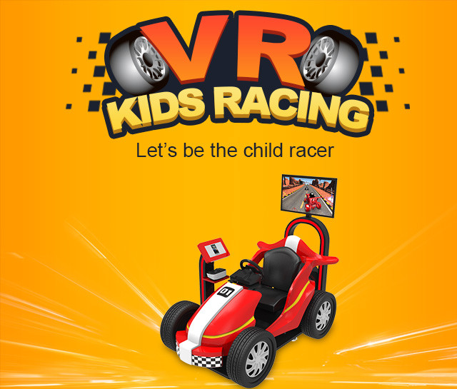 Children 9D Virtual Reality Driving Simulator Multiplayer Car Racing Game For Entertainment