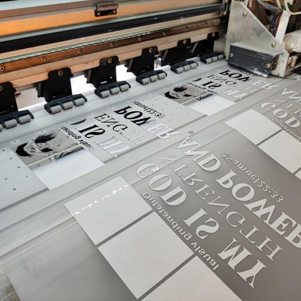 Double Sided Matte 60cm Pet Film Heat Transfer Print Dtf Transfer Film For