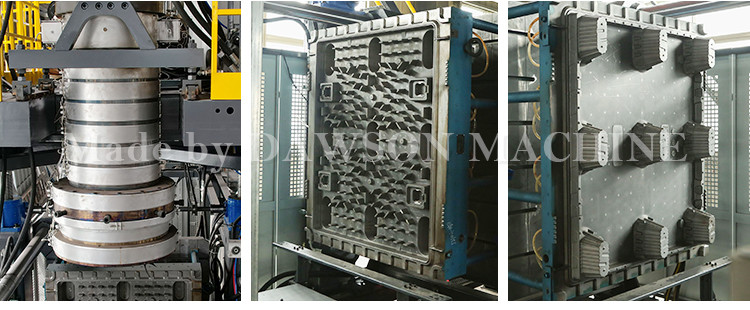 Automatic Pallet Plastic Blow Molding Machine for Making Plastic Pallet