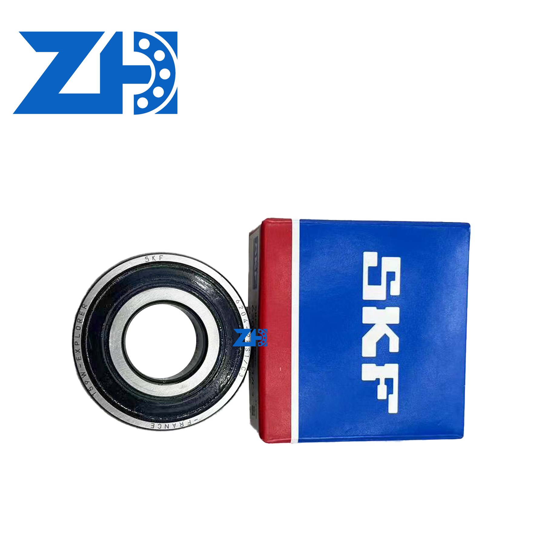 Premium Automotive Gearbox Bearing 6204-2RS1-C3 Deep Groove Ball Bearing Smooth Durable