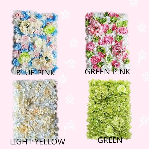Simulation Flower wall wedding activities background wedding decoration Flower