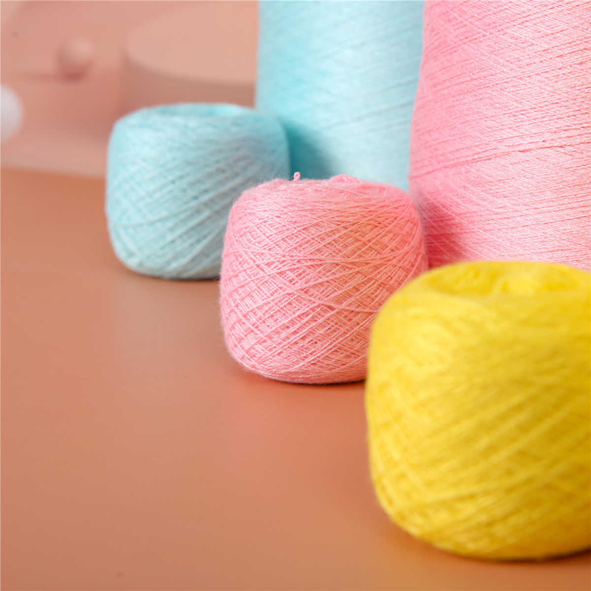 Anti Pilling Durable Core Spun Yarn Antibacterial For Sweaters