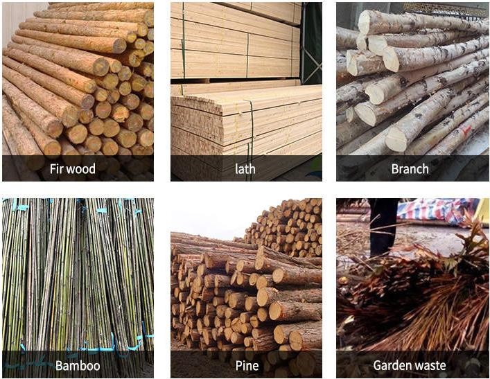 Bamboo Waste Wooden Crusher Machine Straw Dry And Wet 3kw