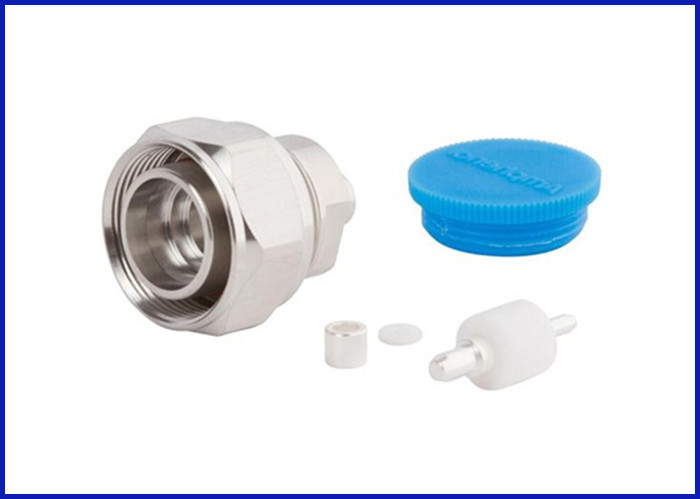  4.3-10 RF Connector M3 Threaded Four Hole Flange Straight Female Manufactures