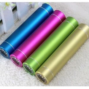 China 2600 mah Power Bank with LED Torch on sale