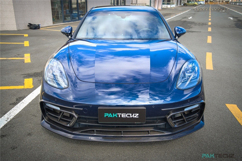 For Porsche Palamela 971 Carbon Fiber Body Kit Paramela 971 Carbon Fiber Front Lip Diffuser Spoiler Side Skirt Body Kit