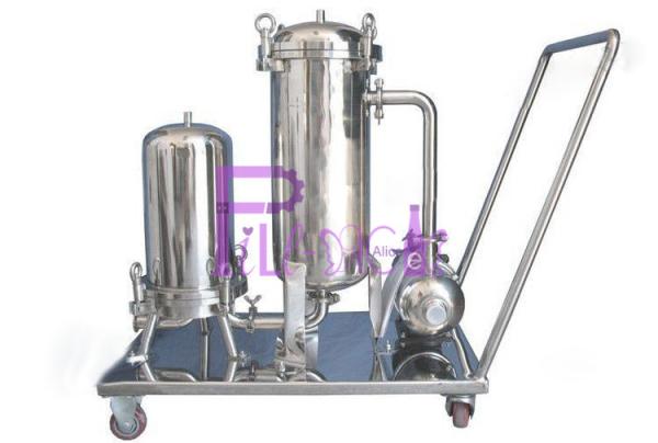 320kg Beverage Syrup Filter For Soft Drink Processing Equipment SUS304 1.5mm