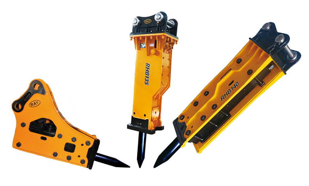 Q345B Crawler Excavator Hydraulic Rock Hammer