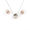 Buy cheap South American Fashion Stainless Steel Earrings With Matched Pendant Necklace from wholesalers