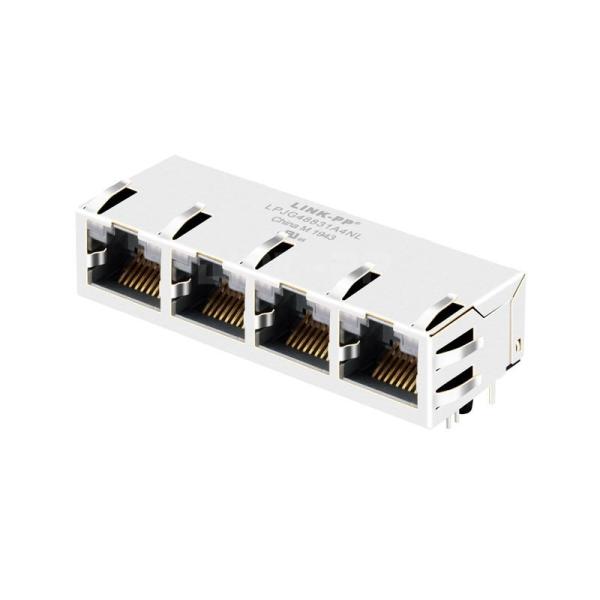 Tyco 1840528-6 Compatible LINK-PP LPJG48831A4NL 10/100/1000 Base-T Tab Up Green