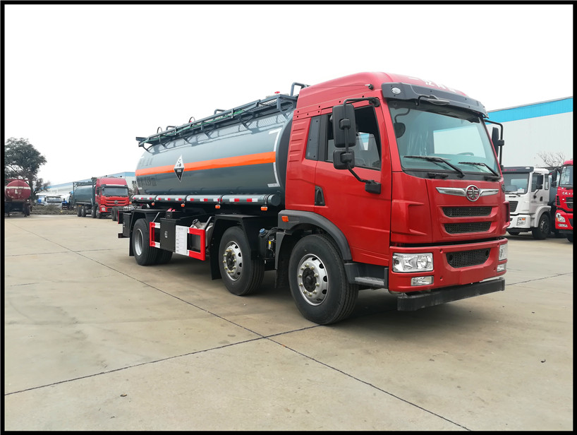 FAW 25Ton Heavy Duty Truck 13.9 Cbm Chemical Vehicle Sodium Hydroxide Solution/liquid Special Truck Special Transport Truck