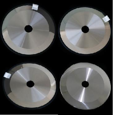 Adhesive Tape Slitting Tungsten Carbide Slitter Blades Knives Double Bevel